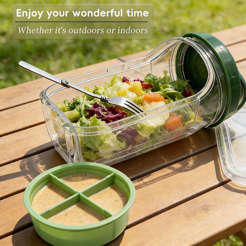 Portable Salad Container Jar w - đánh giá và giá Meal Prep Lunch