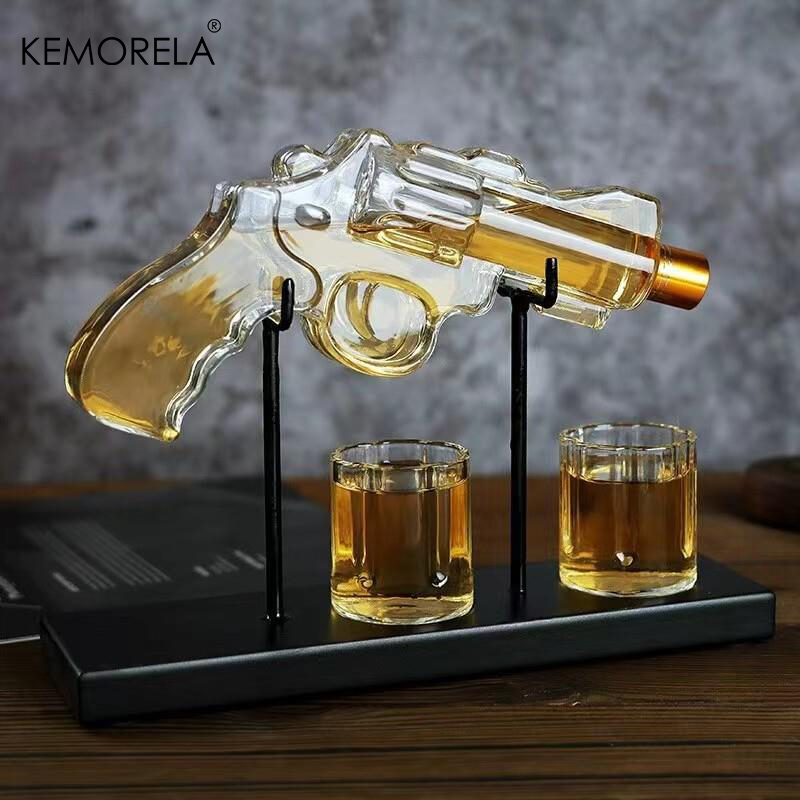 KEMORELA Revolver Glass Decant - đánh giá và giá Glass Container Set