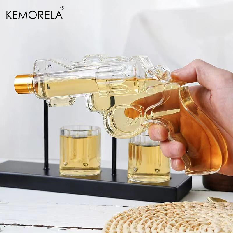 KEMORELA Revolver Glass Decant - đánh giá và giá Glass Container Set