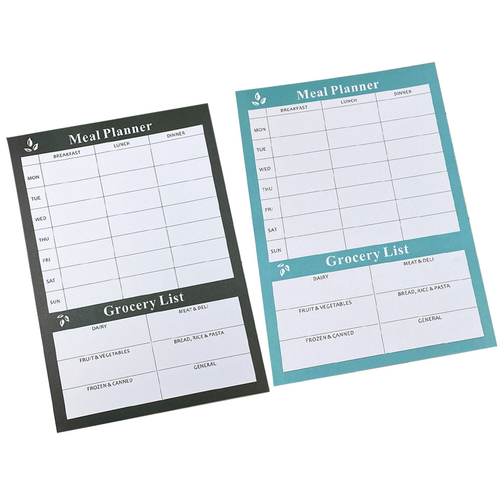 2Pcs Dietary Planning Notebook - đánh giá và giá Meal Prep Weekly