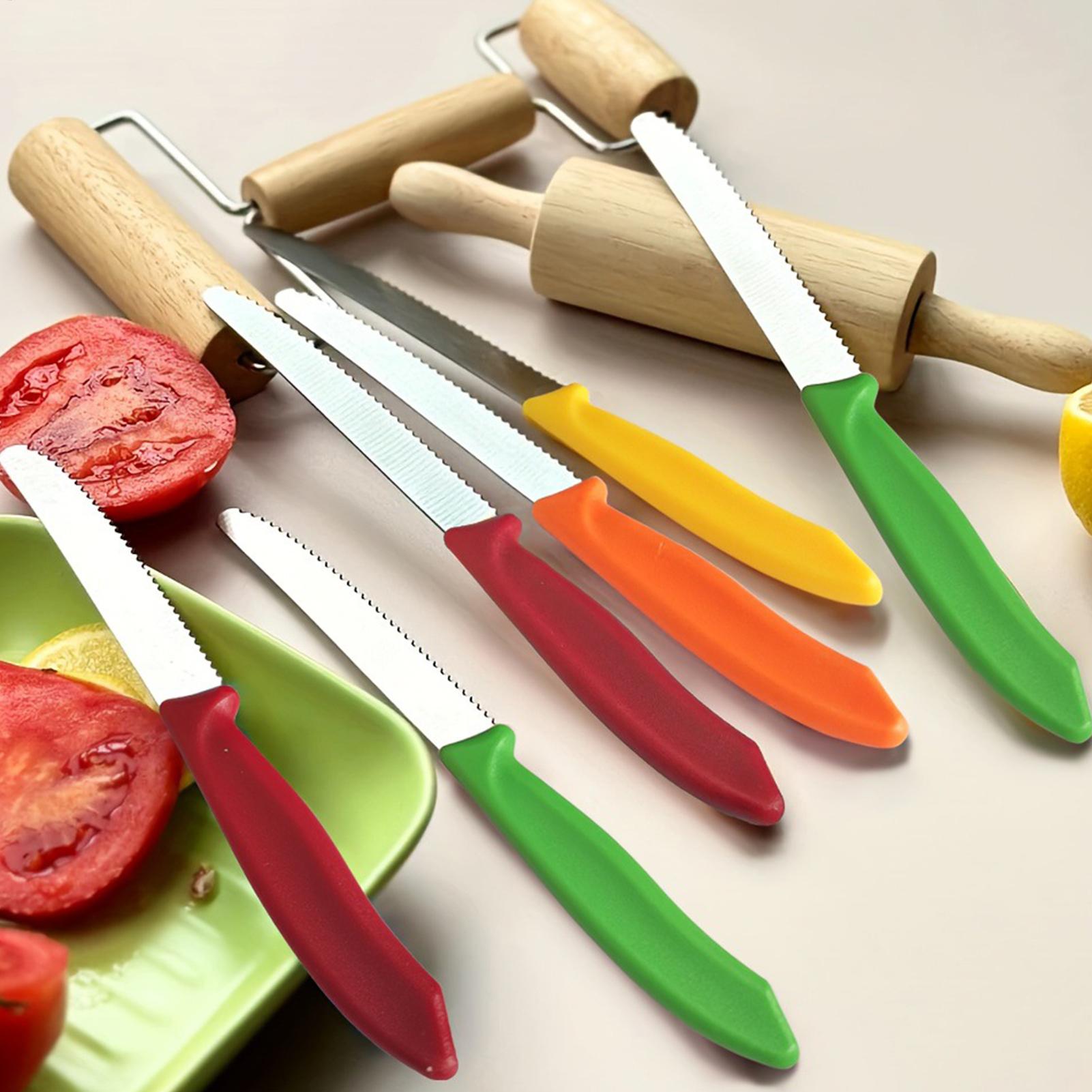 Serrated Steak Cutter 5 Pieces - đánh giá và giá Meal Prep Kitchen