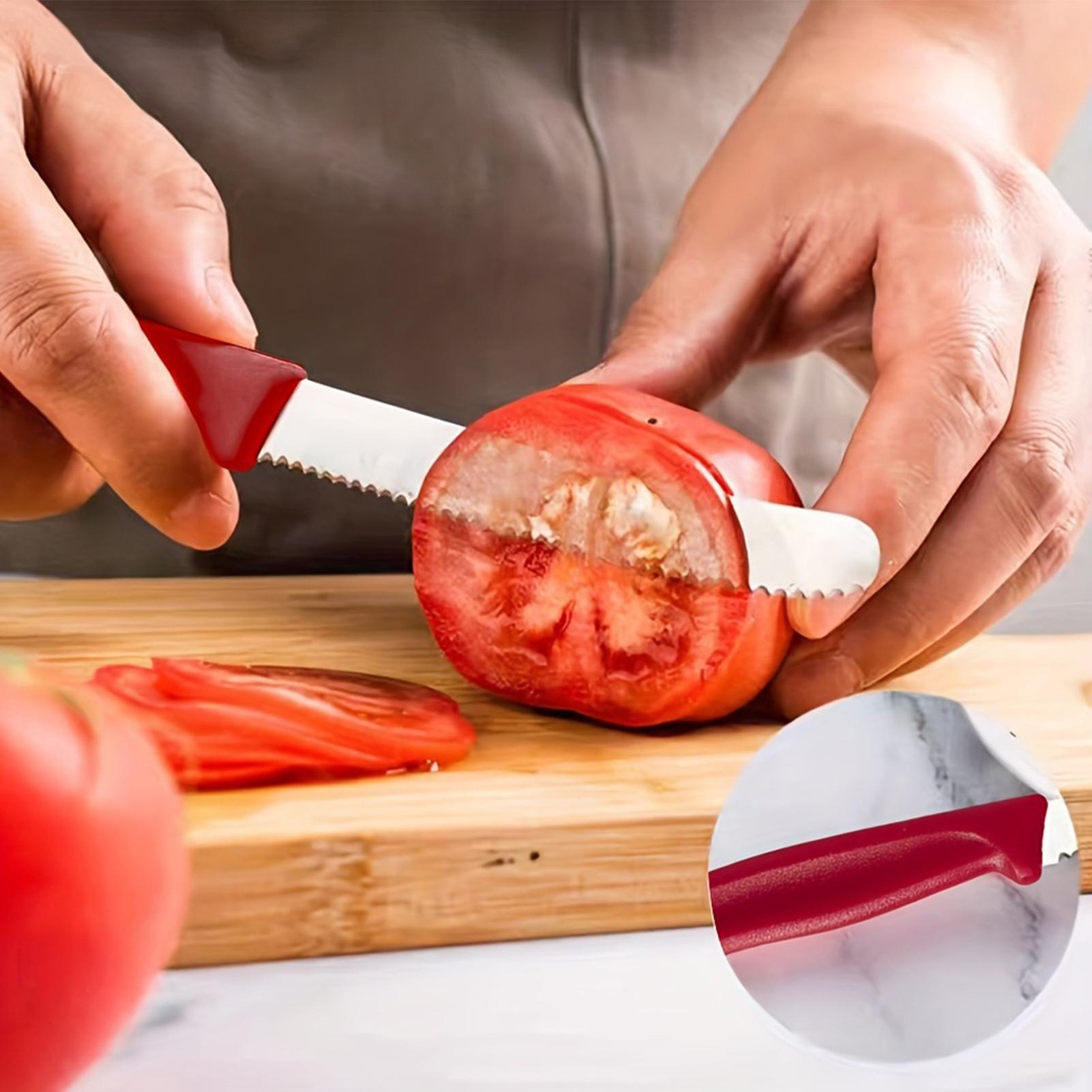 Serrated Steak Cutter 5 Pieces - đánh giá và giá Meal Prep Kitchen