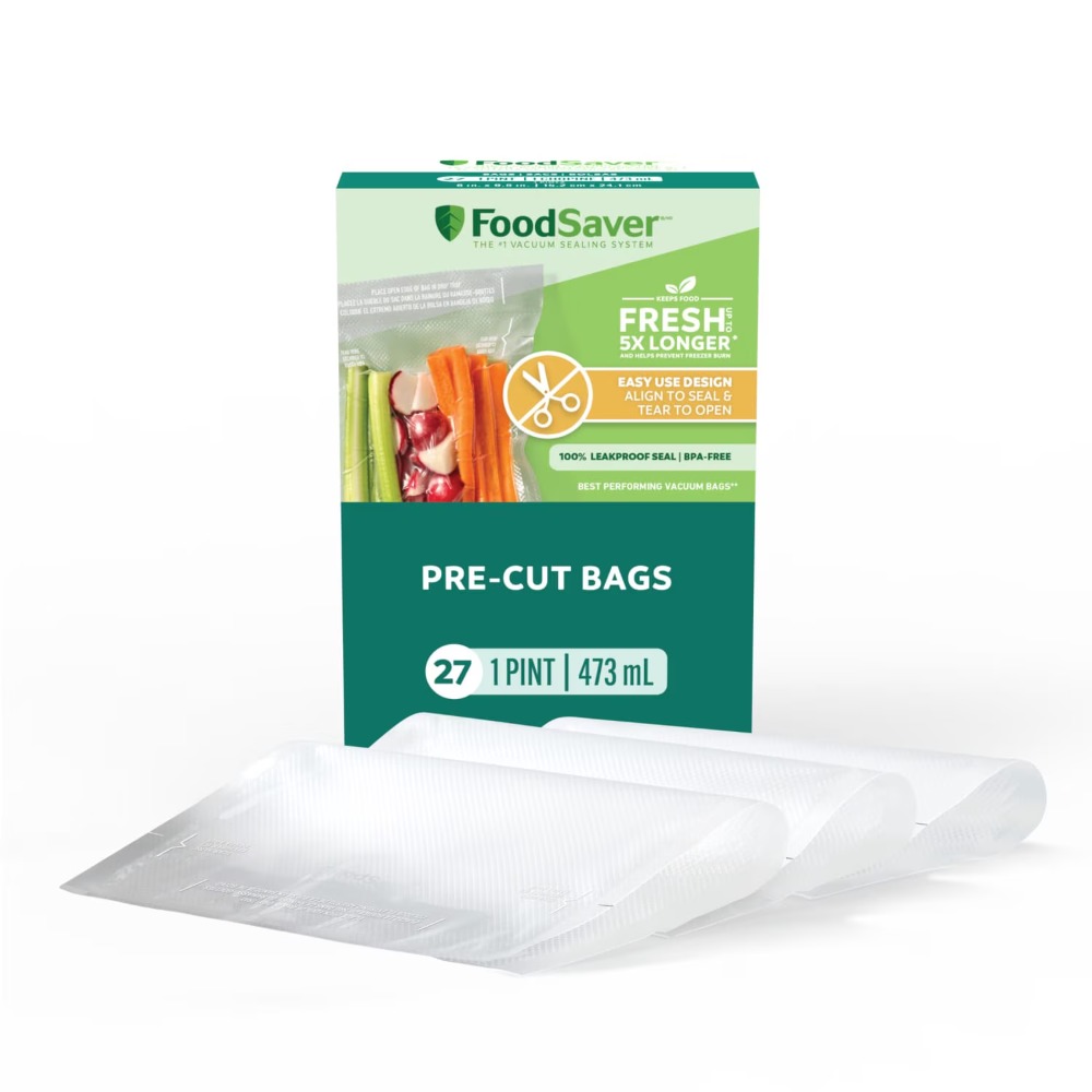 FoodSaver Pint Vacuum Seal Bag - đánh giá và giá Meal Prep Freezer