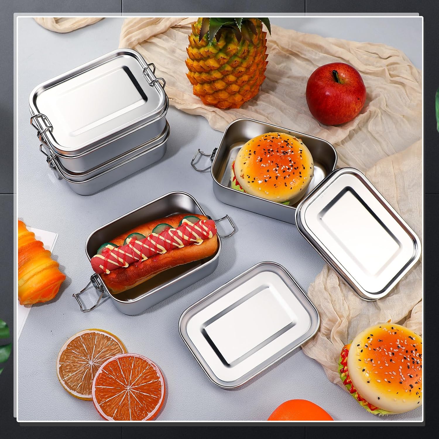 Stainless Steel Food Storage C - đánh giá và giá Meal Prep Lunch