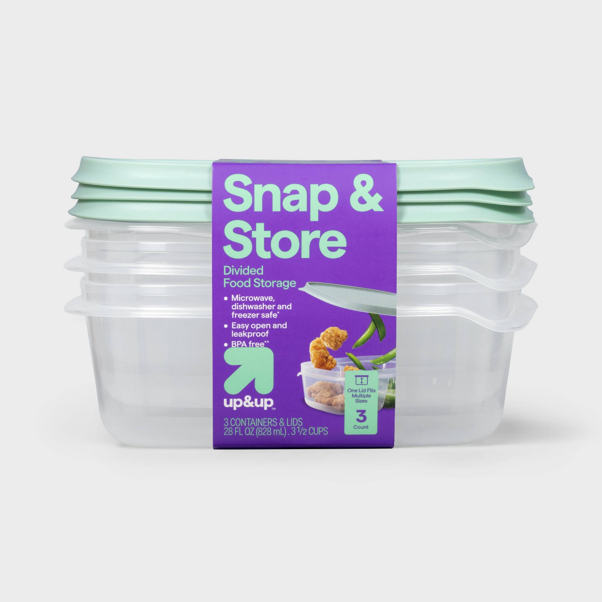 3ct Clear Plastic Divided Rect - đánh giá và giá Meal Prep Lunch