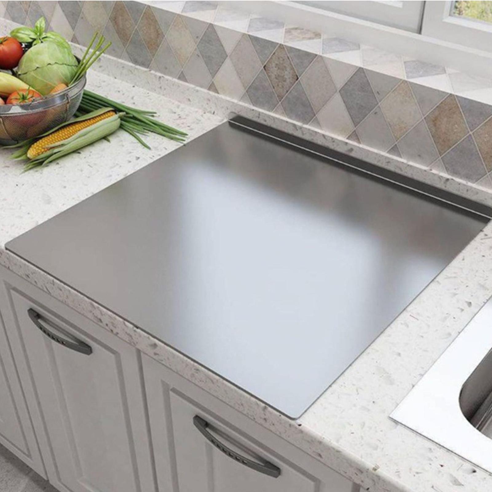 Stainless Steel Cutting Board  - đánh giá và giá Meal Prep Kitchen