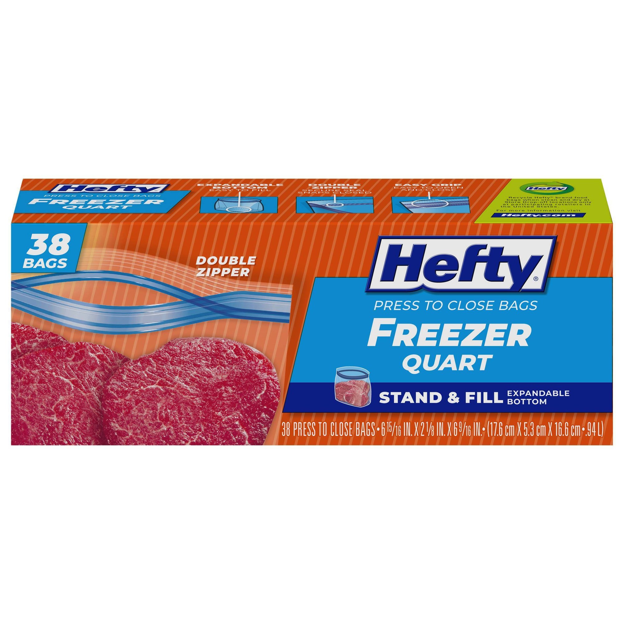 38ct Quart Freezer Food Storag - đánh giá và giá Meal Prep Freezer