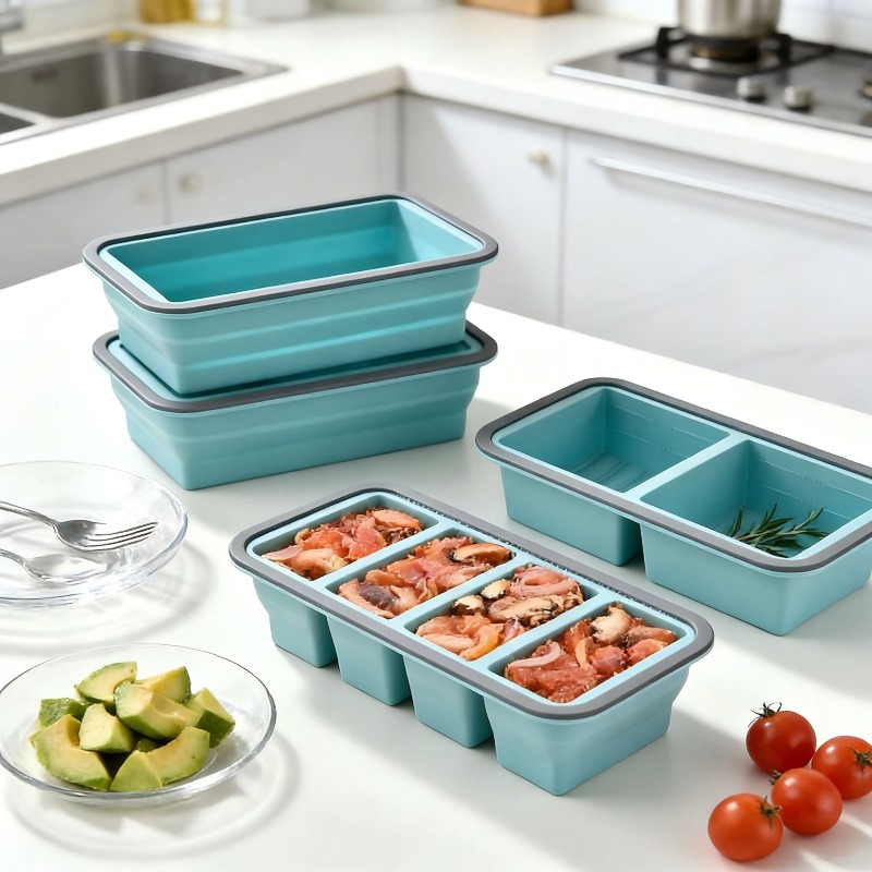 Silicon Soup Portion Freeze Tr - đánh giá và giá Meal Prep Freezer
