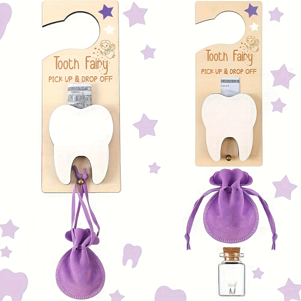 Tooth Fairy Door Sign Decorati - đánh giá và giá Glass Container Set