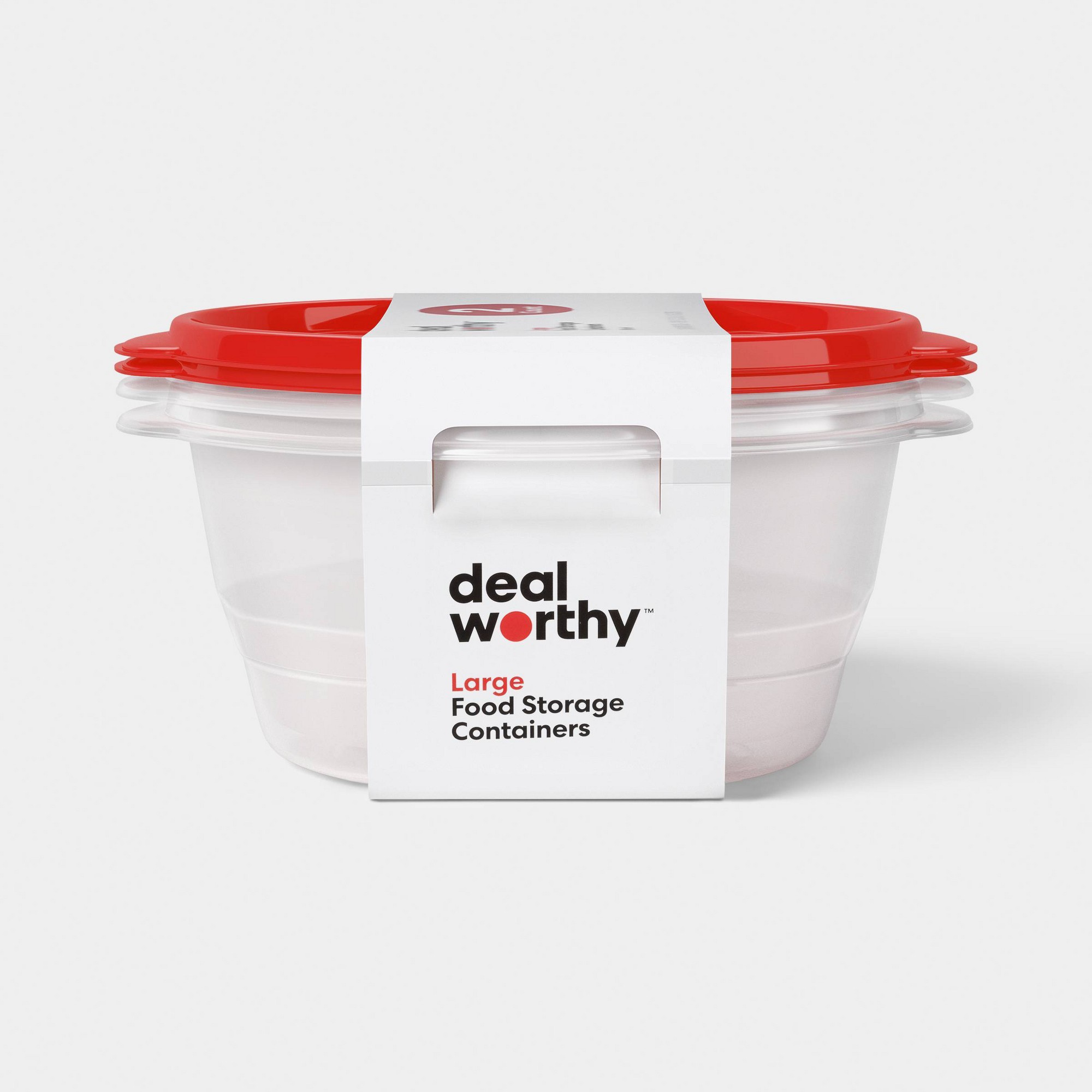 2ct Large Round Food Storage C - đánh giá và giá Meal Prep Containers