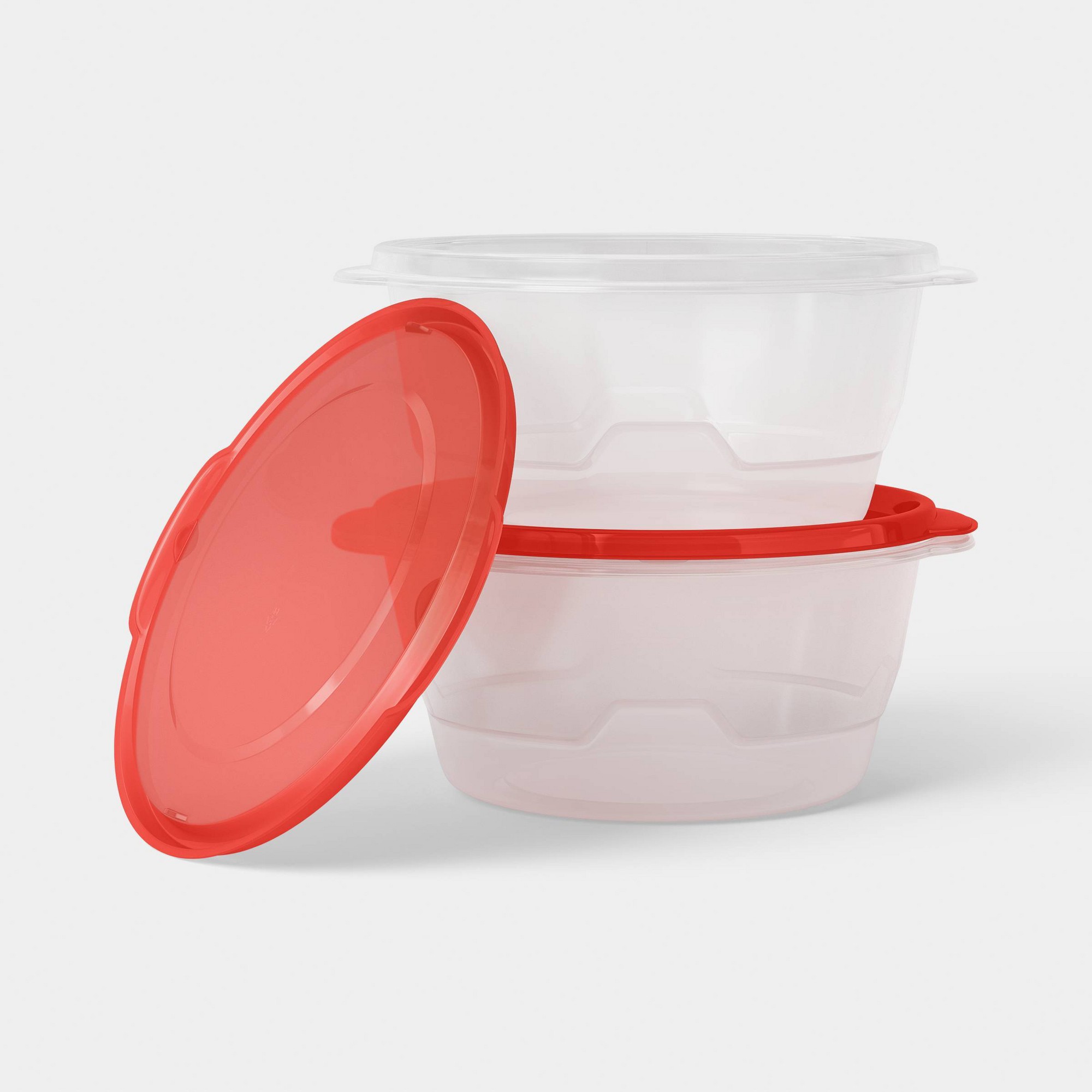 2ct Large Round Food Storage C - đánh giá và giá Meal Prep Containers