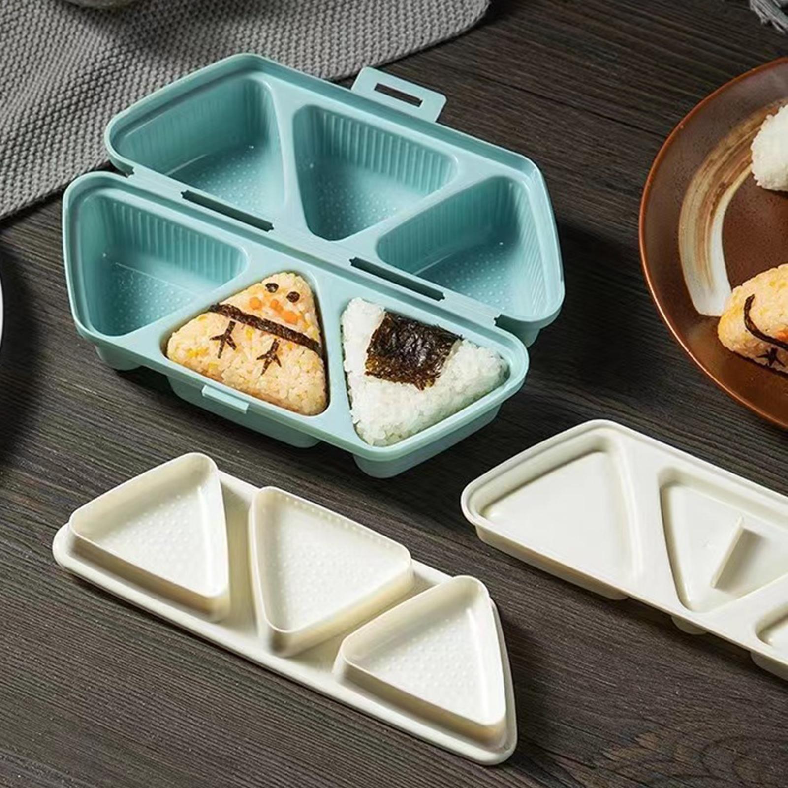 Sushi Mold Maker 6 Cavity Tria - đánh giá và giá Meal Prep Onigiri