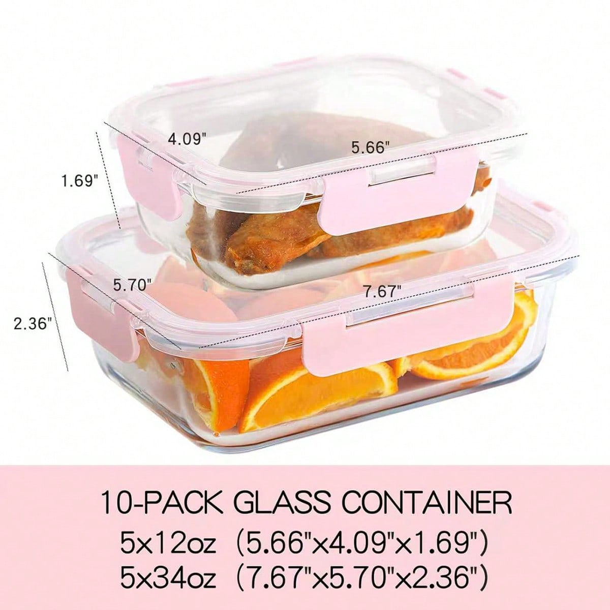 10 Pack Glass Meal Prep Contai - đánh giá và giá Meal Prep Freezer