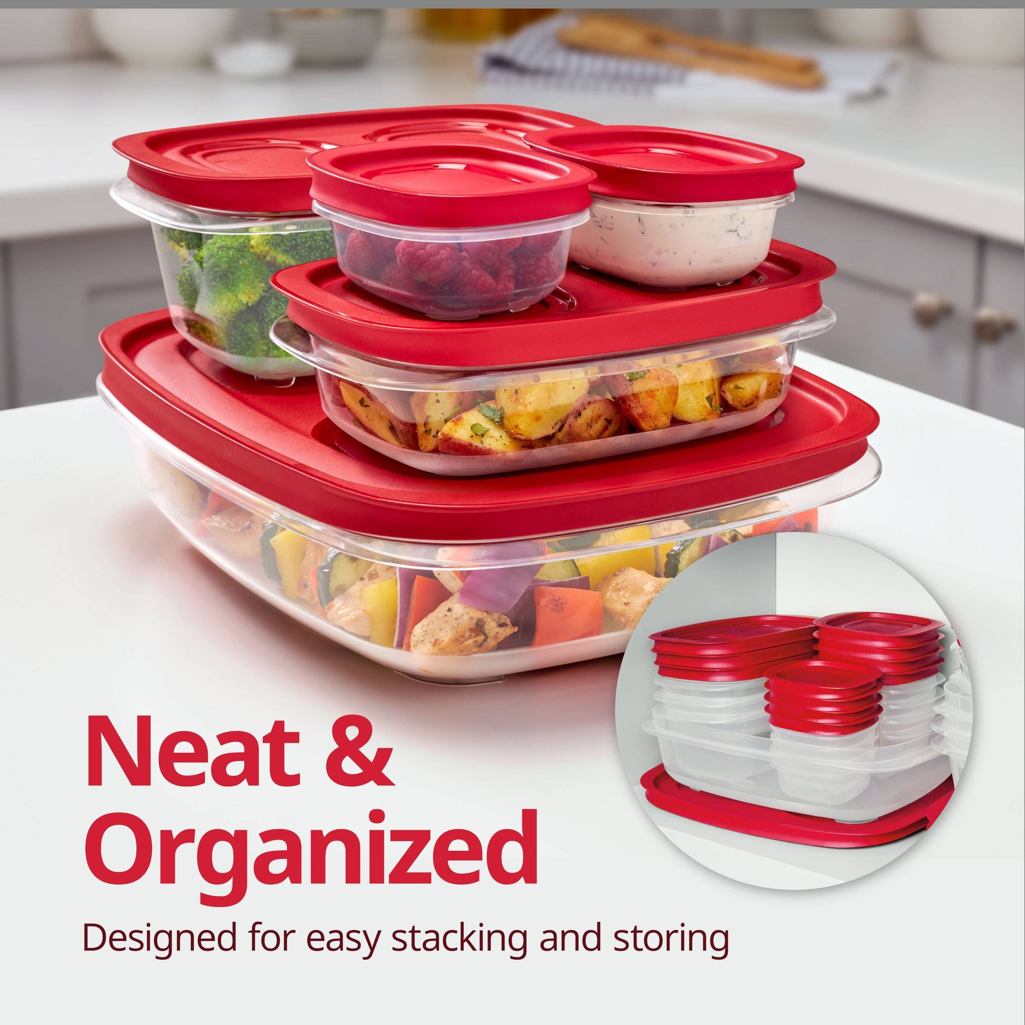 5.26 Cup Rectangular Food Stor - đánh giá và giá Meal Prep Containers
