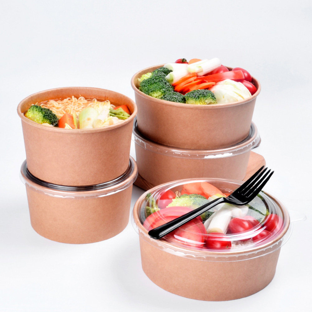 20Pcs Kraft Paper Bowls Leakpr - đánh giá và giá Meal Prep Bowl