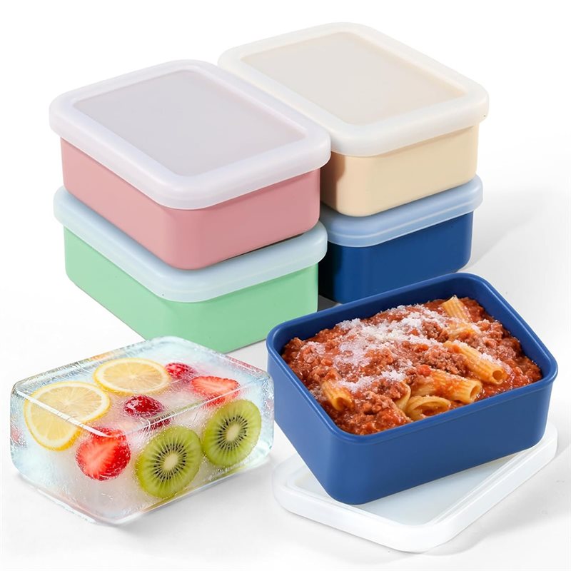 AB33-4-Pack Silicone Freezer M - đánh giá và giá Meal Prep Freezer