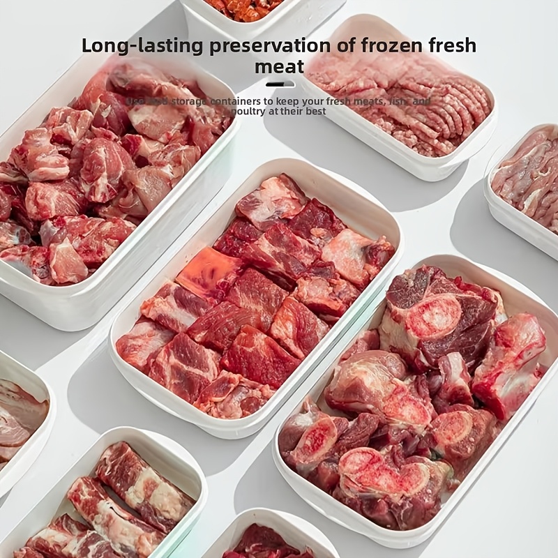 10Pcs Reusable Stackable Food  - đánh giá và giá Meal Prep Freezer