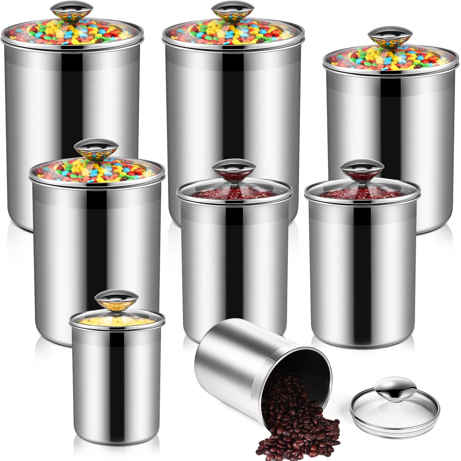 Food Storage Containers Tea Co - đánh giá và giá Glass Container Set