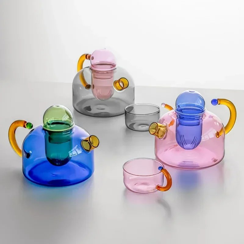 1pcs Heat Resistant Glass Teap - đánh giá và giá Glass Container Set
