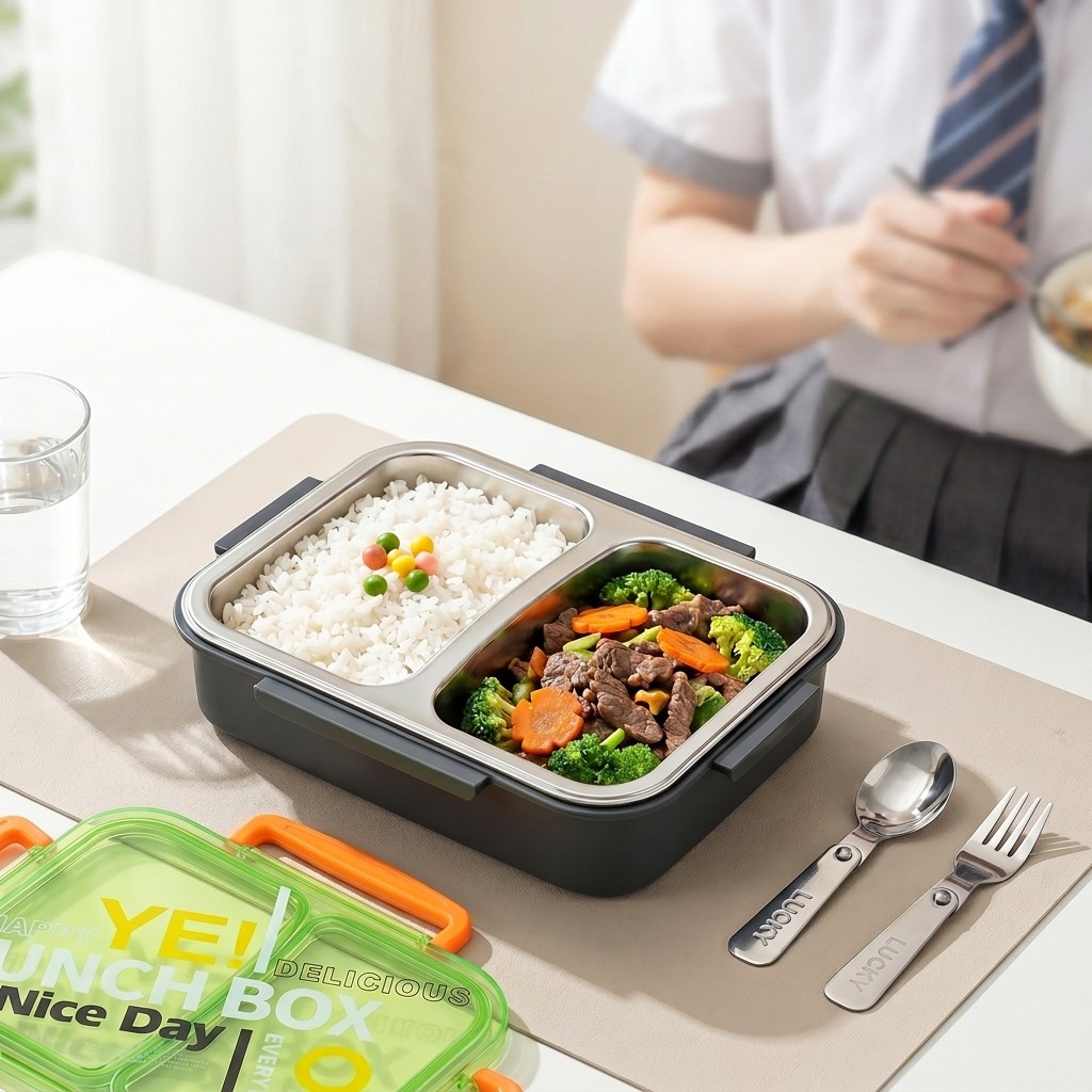 Microwavable 304 Stainless Ste - đánh giá và giá Meal Prep Lunch