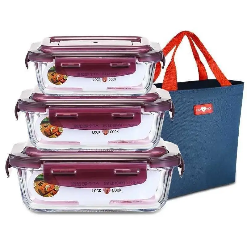 Pyrex Microwave Safe Lunch Box - đánh giá và giá Glass Container Set