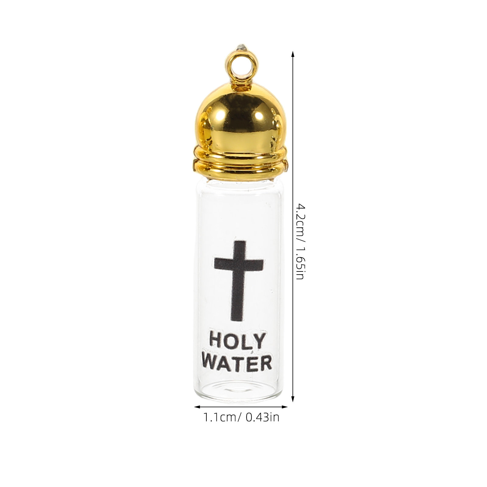 4Pcs Holy Water Bottles Glass  - đánh giá và giá Glass Container Set