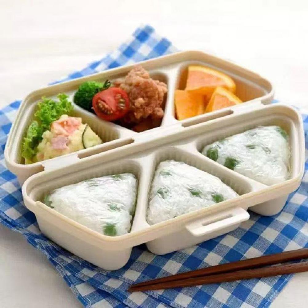 6-Cavity Triangle Onigiri Mold - đánh giá và giá Meal Prep Onigiri