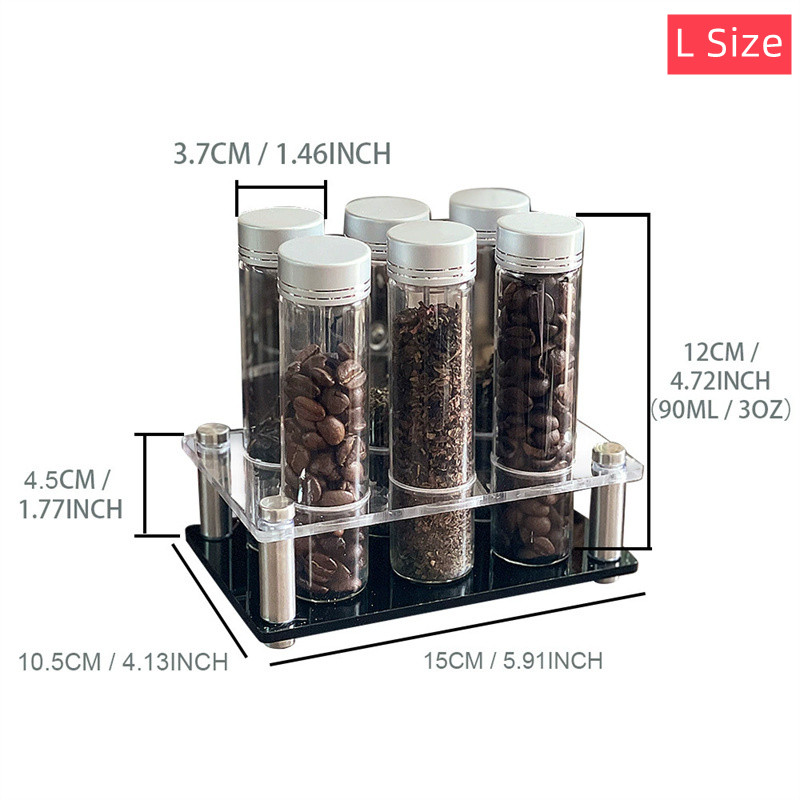 Coffee Beans Storage Container - đánh giá và giá Glass Container Set